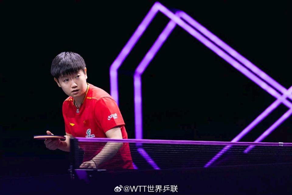 那很少有休, 孙颖莎表示